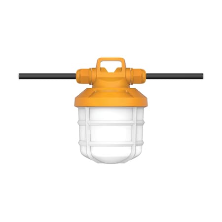 Bulb,LED,50W,120V,50K,Orange,Corncob,Plug 2-Prong